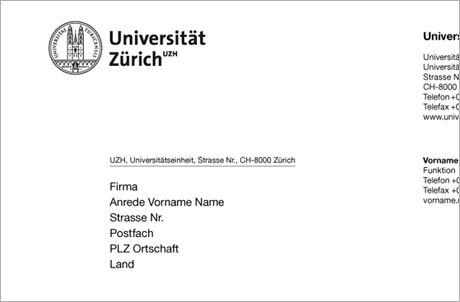 Uzh Das Corporate Design Der Universität Zürich